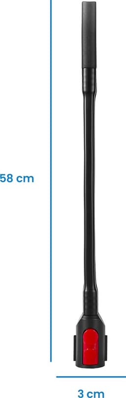 YONO Flexibele Zuigmond geschikt voor Dyson V15 / V11 / V10 / V8 / V7 Steelstofzuiger - Mondstuk Accessoires en Onderdelen - Zwart — thumbnail 4
