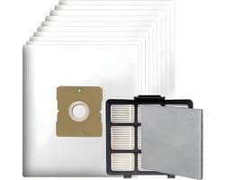 10x Stofzuigerzakken, 1x HEPA filter 1x motor filter geschikt voor Inventum ST306 ST307 ST308 stofzuigers - Vervanging stofzakken SZ300 21200900119, 21200900120 en 21200900010