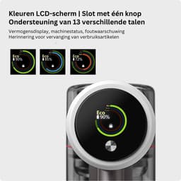 REDROAD V17 - Draadloze Stofzuiger Handheld - 26.5kPa Krachtige Dual Motor - LED - 60min Runtime - 4-in-1 Dubbele Draadloze Borstelveger Merk: Redroad — thumbnail 4
