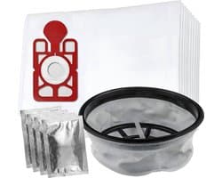 10x Stofzuigerzak en 1x filter set geschikt voor 12" Numatic Henry en Hetty / James - PPR240 - Model NVM-1CH 604015 - Inclusief geurzakjes