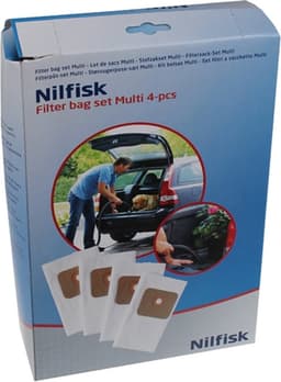 Nilfisk stofzuigerzak (4 stuks) - Geschikt voor Multi serie — thumbnail 2