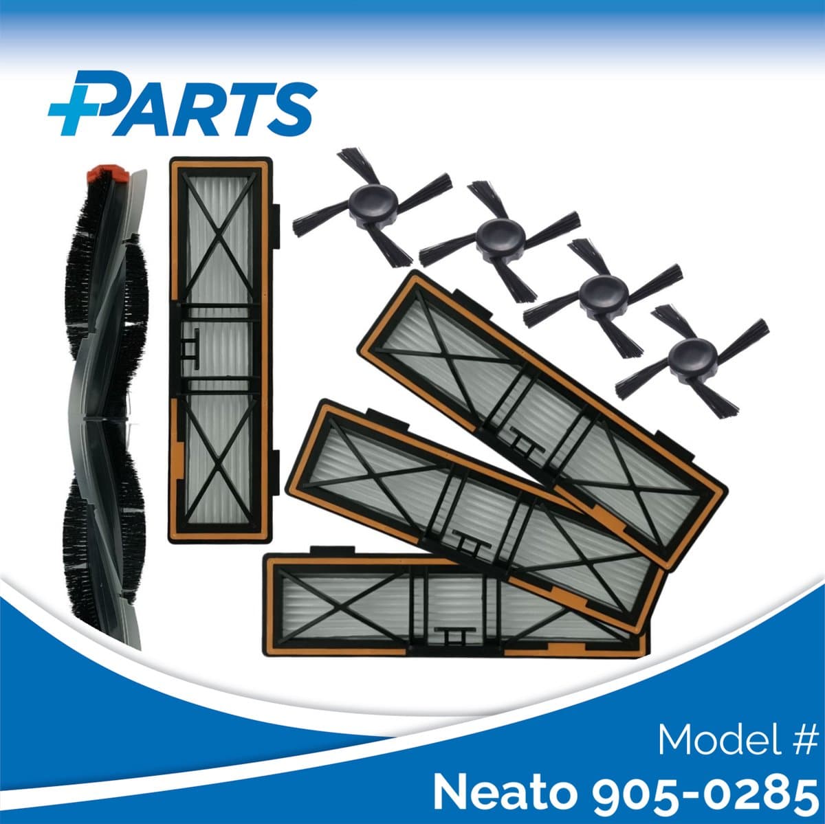 Neato 905-0285 Onderhoudsset (Plus.Parts® alternatief voor 945-0380) — afbeelding 1