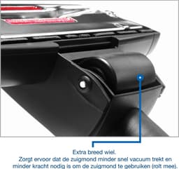 Dparts stofzuigermondstuk met rubberen stootrand - voor professioneel gebruik - universeel zuigmond - 32mm + 35mm - mondstuk, stofzuigervoet, stofzuigermond, stofzuigerborstel - geschikt voor numatic, henry, philips, bosch, nilfisk, karcher, aeg — thumbnail 2
