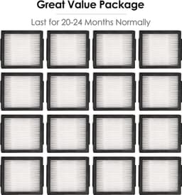 (16 stuks) vervangende filter geschikt voor iRobot Roomba Combo J7 Combo J7 plus robotstofzuiger HEPA-filter accessoireset 16 stuks (alleen voor Combo J7 — thumbnail 5
