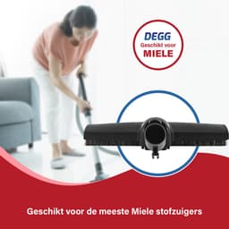 DEGG® - Stofzuigermond / Parketborstel - Geschikt voor Miele - Stofzuiger Mondstuk - 35mm - Stofzuiger Zuigmond - Geschikt harde vloeren - Luxe Stofzuigermond - Premium Kwaliteit — thumbnail 4