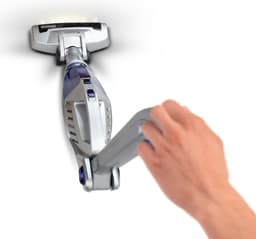TurboTronic TT-FG6 2-in-1   Steelstofzuiger met flexibele arm - ingebouwde kruimeldief - Zilver/Blauw — thumbnail 4