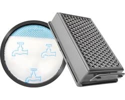 HEPA Filter Set Geschikt Voor Rowenta Compact Power Cyclonic Stofzuiger - Stofzuigerfilter - Filterset