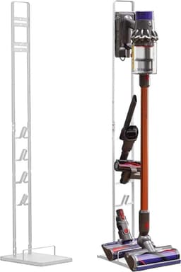 Stofzuigerhouder/Standaard Geschikt voor Dyson Stofzuiger - Vloerstandaard - Stofzuigerslang Houder - Accessoirehouder - Stofzuigerstandaard - Onderdelen - Accessoires - Stofzuiger Houder Voor V7, V8, V10, V11, V15 en DC58, DC59, DC62, DC74 — thumbnail 1