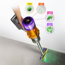 Dyson V12 Detect Slim Absolute - Steelstofzuiger - Nikkel/Geel - 150 Air Watts - Lichtgewicht — thumbnail 5