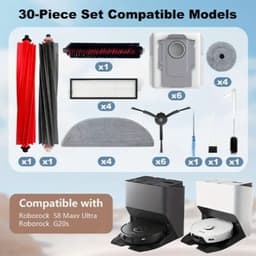 Dutchers® 30-delige accessoires set - Robotstofzuiger - Stofzuigerzakken - Stofzakken - Geschikt voor Roborock s8, s8 plus, s8 pro — thumbnail 5