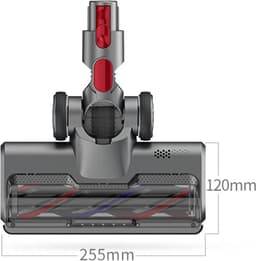 Elektrische Mop Opzetstuk Hoofd Reinigingskop Voor Directe Aandrijving Compatibel Met V7 V8 V10 V11 V15 Stofzuiger Voor Korte Stapel Tapijten En Harde Vloeren — thumbnail 3