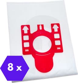 Stofzuigerzakken - Geschikt voor Miele FJM stofzuigers - Compact C1/C2 - HyClean - Cat and Dog - 8 stuks — thumbnail 1