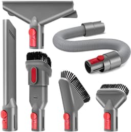 YONO Opzetstuk Accessoires Set XL geschikt voor Dyson V16/V15/V11/V10/V8 - Mondstuk - Zuigmond - Borstel - Onderdelen Steelstofzuiger - Accessoires — thumbnail 1