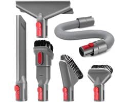 YONO Opzetstuk Accessoires Set XL geschikt voor Dyson V16/V15/V11/V10/V8 - Mondstuk - Zuigmond - Borstel - Onderdelen Steelstofzuiger - Accessoires