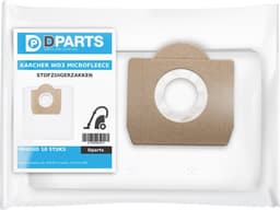 10x Dparts stofzuigerzakken geschikt voor Karcher WD3 en MV3 series - nr. 6.959-130.0 — thumbnail 2
