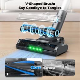 Draadloze Steelstofzuiger Krachtig Lichtgewicht voor Huis en Huisdieren — thumbnail 4