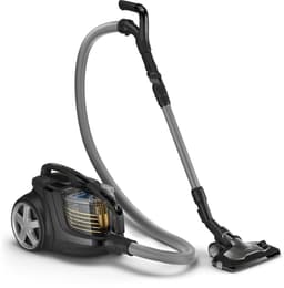 Philips Stofzuiger zonder Zak XB9154/09 - Lang Snoer - Alle Vloertypen - Met HEPA 13 Allergiefilter - Bediening in Handvat - Incl 2 Extra Mondstukken - Zwart — thumbnail 1