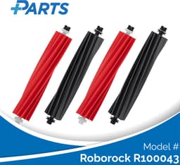 Roborock R100043 Borstels (4 Stuks, Plus.Parts® alternatief voor 8.02.0199) — thumbnail 1