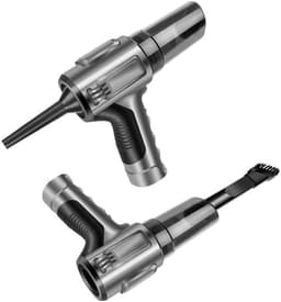 Draadloze Kruimeldief - Handstofzuiger Auto - Snelle Schoonmaak - Krachtige Zuigkracht - 600 Gram - Zilver — thumbnail 2