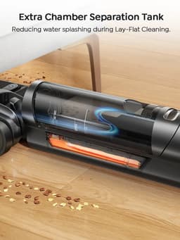 Sensova - S7 Pro Slimme Vloerreiniger - Zuig-mopmachine voor Huiselijke Reiniging - 80°C Zelfreinigend Warm Water - 50 Minuten Batterijduur — thumbnail 2