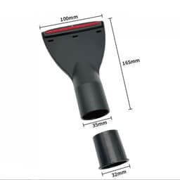 Bosch matraszuigmond, accessoire geschikt voor Bosch Unlimited steelstofzuigers, zwart — thumbnail 2
