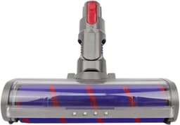 Geschikt voor stofzuigers, zachte fluwelen rolborstelkop met LED-verlichting, geschikt voor harde vloeren en laagpolige tapijten. — thumbnail 1