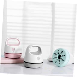 Draagbare Mini Stofzuiger - Bureau Reiniger - Bureau Schoonmaken - USB Oplaadbaar - 9.9 x 8.6 cm - Roze — thumbnail 3