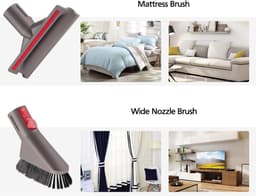 Accessoirepakket voor Dyson Gen5, V15, V12, V8, V11, V10 en V7 (Absolute, Detect, Animal, Outsize) – Vervangende borstels en opzetstukken voor draadloze steelstofzuigers — thumbnail 4