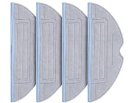4 stuks dweilpads voor Roborock S7 / S7+ / S7 MaxV / S7 MaxV Plus / S7 MaxV Ultra / S7 Pro Ultra / S8 / S8+ robotstofzuiger - microvezel dweilpad - vervangend accessoire — thumbnail 1