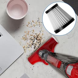2 vervangbare handstofzuigerfilters, geschikt voor Dirt Devil Scorpion handstofzuigers, geschikt voor SD20005RED, SD30025B, BD22025, vervangingsonderdelen, geschikt voor F117, AD40117 — thumbnail 2