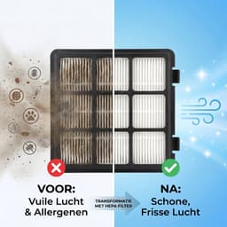 HEPA Filter geschikt voor Inventum ST306, ST307, ST308 vervangt onderdeel nummer 21200900120 en 21200900010 — thumbnail 2