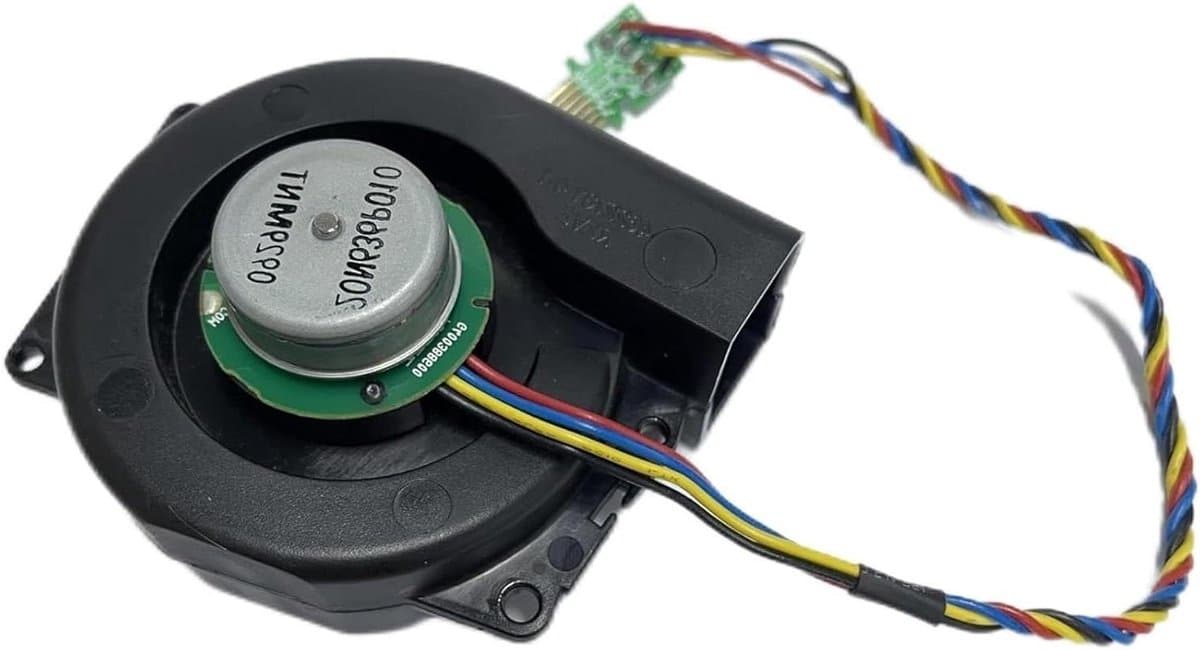 Stofzuiger Motor - Reserveonderdeel Waaiermotor - Robotstofzuiger Reparatie - Geluidsreductie Technologie - 3 x 2 x 1 cm - Zwart — afbeelding 1
