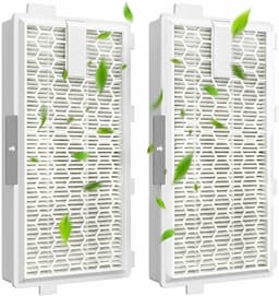 2 stuks HEPA Airclean Plus 50 filters voor Miele Compact Cl & C2, Complete C2 en C3, SF-HA 50 filters voor modellen # S4, S5, S6, S8, S4000, S4999, S5000, S5999, S6000, S6999, S8000, S8000, S8000, S8000 — thumbnail 1