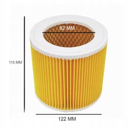 Karcher SE400 Plus Serie - Filter - Metalen Gaasversterking - Compatibel met KWD V-12, V-15, V-17 — thumbnail 5