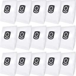 15 stuks Vervangende filterzakken - voor robotstofzuigers -compatibel met Rowenta ZR200520/540/720/ZR200540/ZR200720/RO64xx/RO63xx/RO68xx/RO39x — thumbnail 1