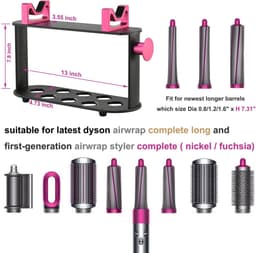 Cosensi - Storage Stand Holder - Dyson Airwrap - Stevige Aluminium - Non-Slip Rubber - Houders voor Haarstyler - Ruimtebesparend — thumbnail 3