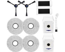Geschikt voor 10-delige accessoirekit voor de ECOVACS DEEBOT T30 PRO Omni stofzuiger