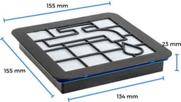 Kleanburg 6 delige Filter Set geschikt voor Philips PowerPro Compact, PowerPro Active, 5000 serie, 3000 serie, FC8010/02 — thumbnail 5