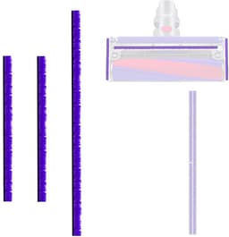 Store_7 - Set van 3 pluche strips - Stofzuiger accessoires - Blauw - Zelfklevende pluche band - Geschikt voor Dyson V6 V7 V8 V10 V11 V12 V15 — thumbnail 1