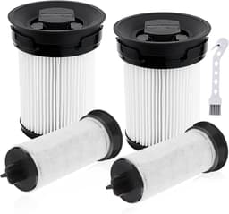 2 stuks HEPA-filters voor Miele TriFlex HX1 FSF vervangingsfilter voor Miele TriFlex HX1 Pro stofzuigerfilter reserveonderdelen voor Triflex HX1 Cat & Dog facelift accustofzuiger reserveonderdeel nr — thumbnail 1