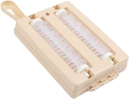 Handmatige tapijt veger - Kruimelreiniger roller - Snel oppervlak reinigen - Met handige opvangbak - 26 cm lengte - Paars — thumbnail 4