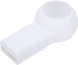 Boorstofvanger - Vuilopvangbox Stofafscheider - Schoon Boren - Universele Bescherming - 12 x 6 cm - Wit — thumbnail 3