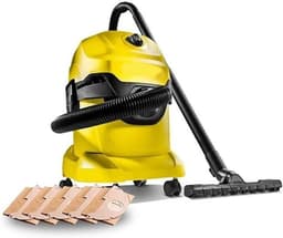 Geschikt voor 5 soorten rechte stofzakken, waaronder de Kärcher WD3. — thumbnail 5