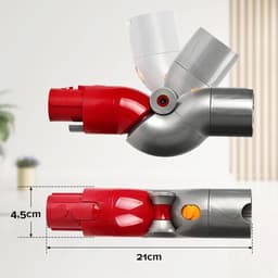 Allecto - Snelle Adapter - Geschikt voor Dyson V7 V8 V10 V11 V15 - Rood - Laag Bereik - Ideaal voor meubels en harde vloeren - Draagbaar en energie... — thumbnail 5