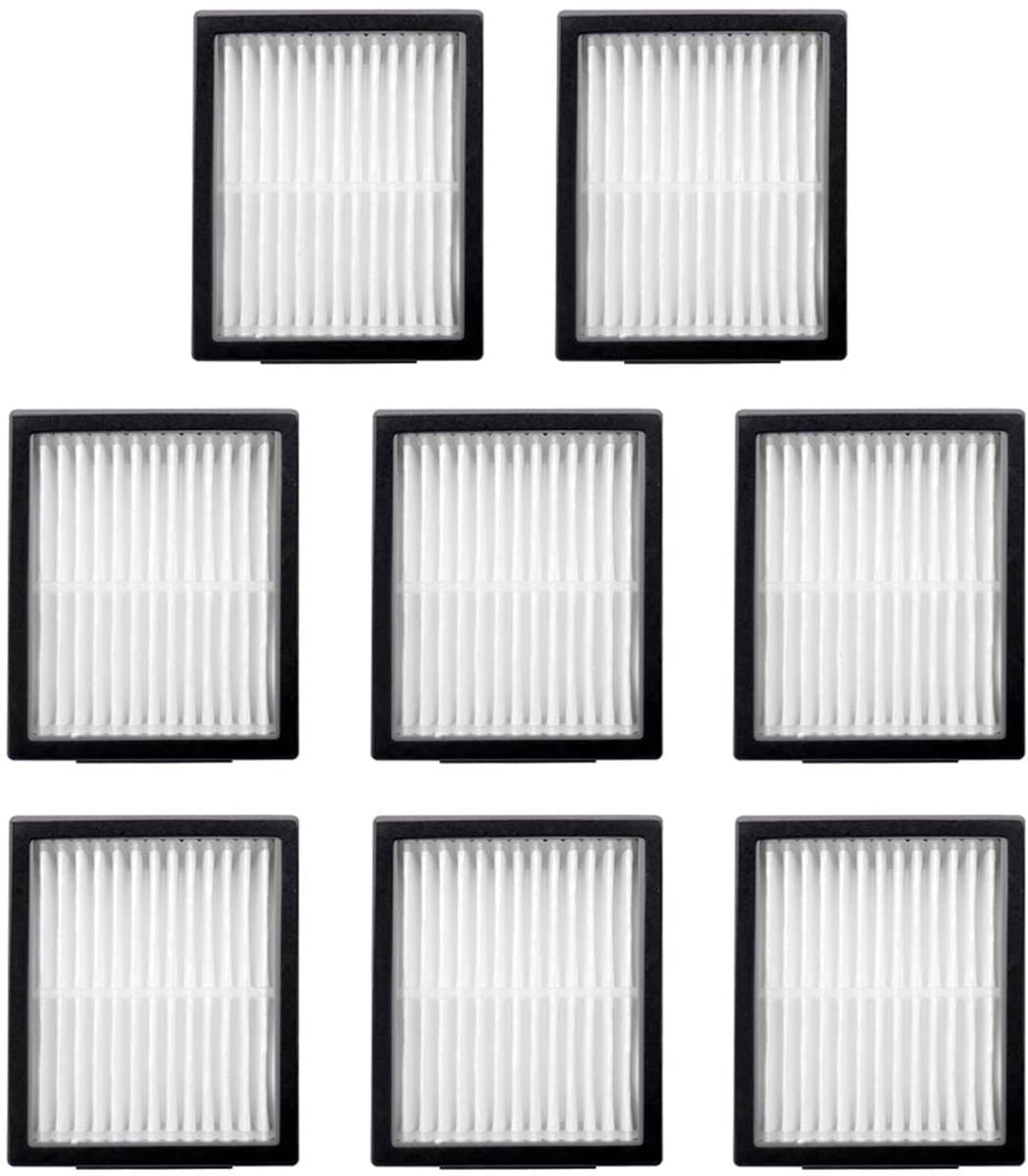 Dailygoods- HEPA-filter 8x - Stofzuigerfilter - Geschikt voor iRobot Roomba i7/i7 Plus/E5/E6/E7 - Efficiënte filterprestatie - Vermindert stof/pollen - 30 dagen tevredenheidsgarantie — afbeelding 1