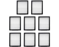 Dailygoods- HEPA-filter 8x - Stofzuigerfilter - Geschikt voor iRobot Roomba i7/i7 Plus/E5/E6/E7 - Efficiënte filterprestatie - Vermindert stof/pollen - 30 dagen tevredenheidsgarantie