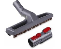 Dailygoody - Harde Vloer Borstelkop - Voor Dyson V6 V7 V8 V10 V11 - Draaibaar Design - Harde Vloeren - Hoge Pick-up Capaciteit - Kunststof - Geschikt ...