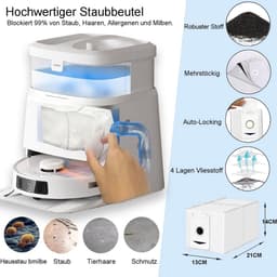Reserveonderdelen Geschikt voor Ecovacs Deebot T30 Omni, T30 Pro Omni, T30 Max — thumbnail 2