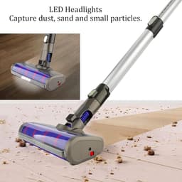 Geschikte voor Dyson V6 Animal, V6 Fluffy, DC58, DC59, DC61, DC62, DC74 stofzuigers, vloerborstelopzetstuk — thumbnail 2