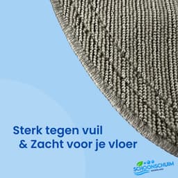 SCHOONSCHUIM® Roborock Robotstofzuiger Dweildoek – 4x Verbeterde Microvezel Dweildoeken voor Roborock Q8 Max/Q8/Q7 Max+/Q7 Max/Q7+/Q7/S6 Pure/S6 MaxV/S6/S5 Max/S5 – Herbruikbare Dweilpads van Hoge Kwaliteit — thumbnail 4